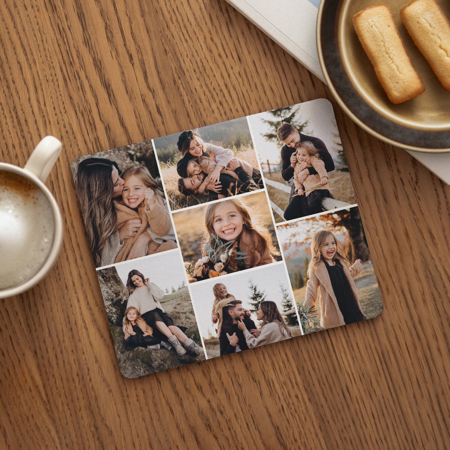 Tapis de souris Rectangle Galerie Famille photo N° 1