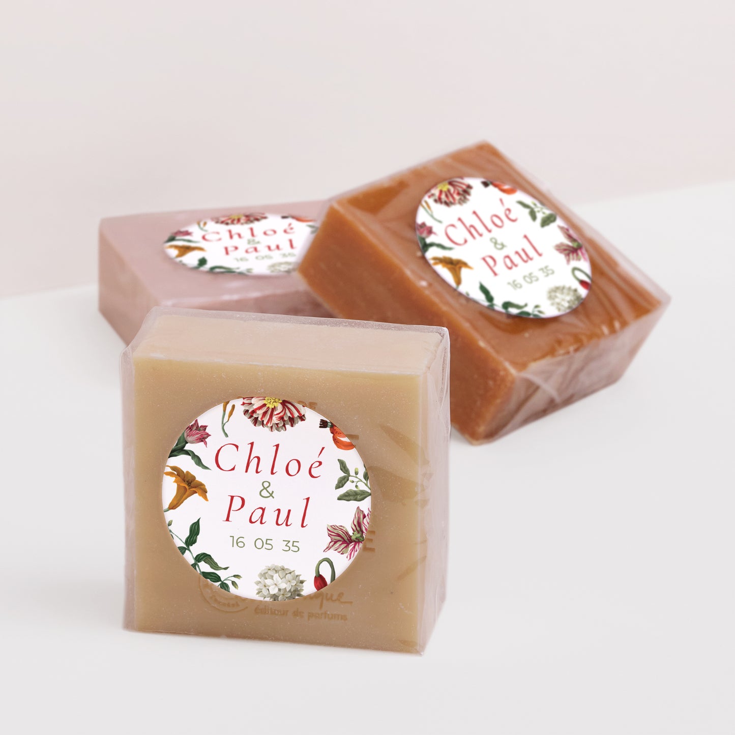 Sticker Mariage Rond Botanic Romance photo N° 2