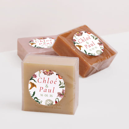 Sticker Mariage Rond Botanic Romance photo N° 2