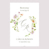 Panneau bienvenue Mariage Portrait 60 x 90 cm La Promesse Fleurie photo N° 2