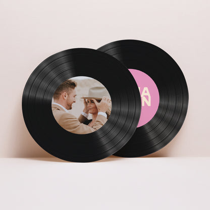 Faire-part Mariage Pochette disque Color Mood photo N° 4