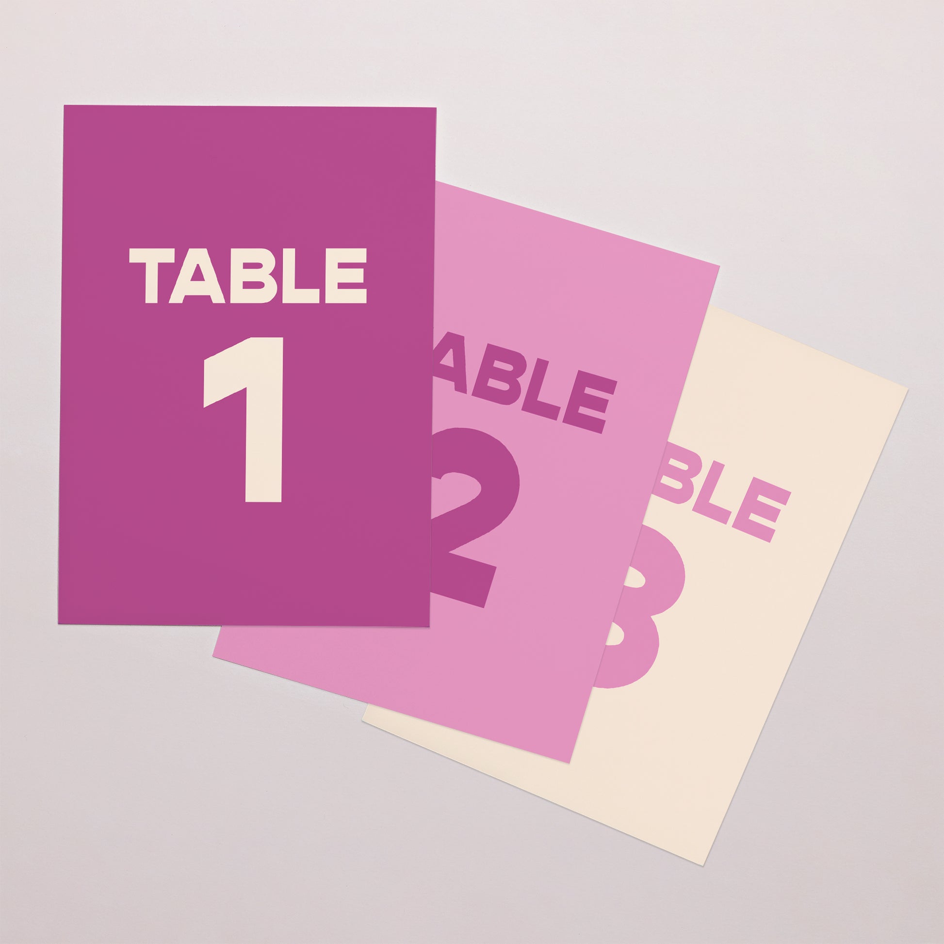 Marque table Mariage Rectangle Color Mood photo N° 1