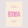 Panneau bienvenue Mariage Portrait 60 x 90 cm Color Mood photo N° 2