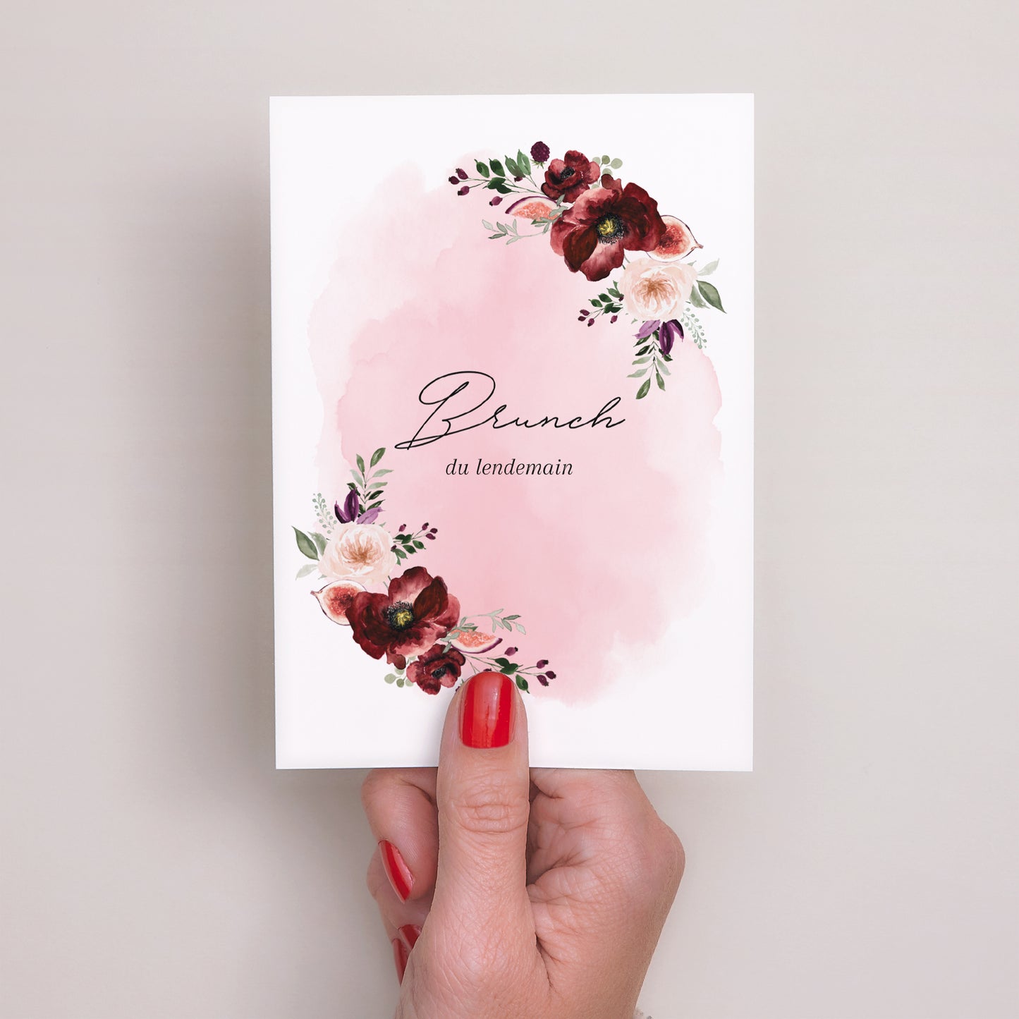 Invitations Mariage Portrait La Route du Bonheur photo N° 2