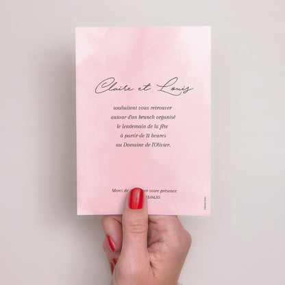 Invitations Mariage Portrait La Route du Bonheur photo N° 3