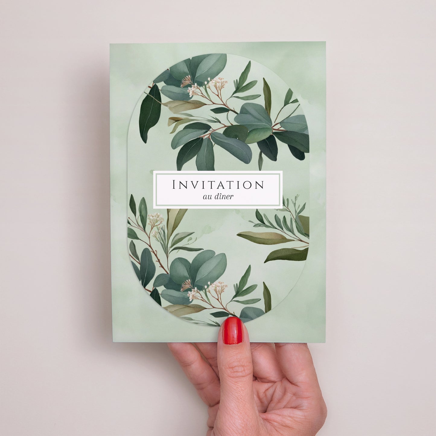 Faire-part Mariage bandeau, 2 cartes Lisière d’Amour photo N° 2