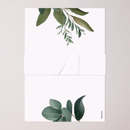 Faire-part Mariage bandeau, 2 cartes Lisière d’Amour photo N° 4