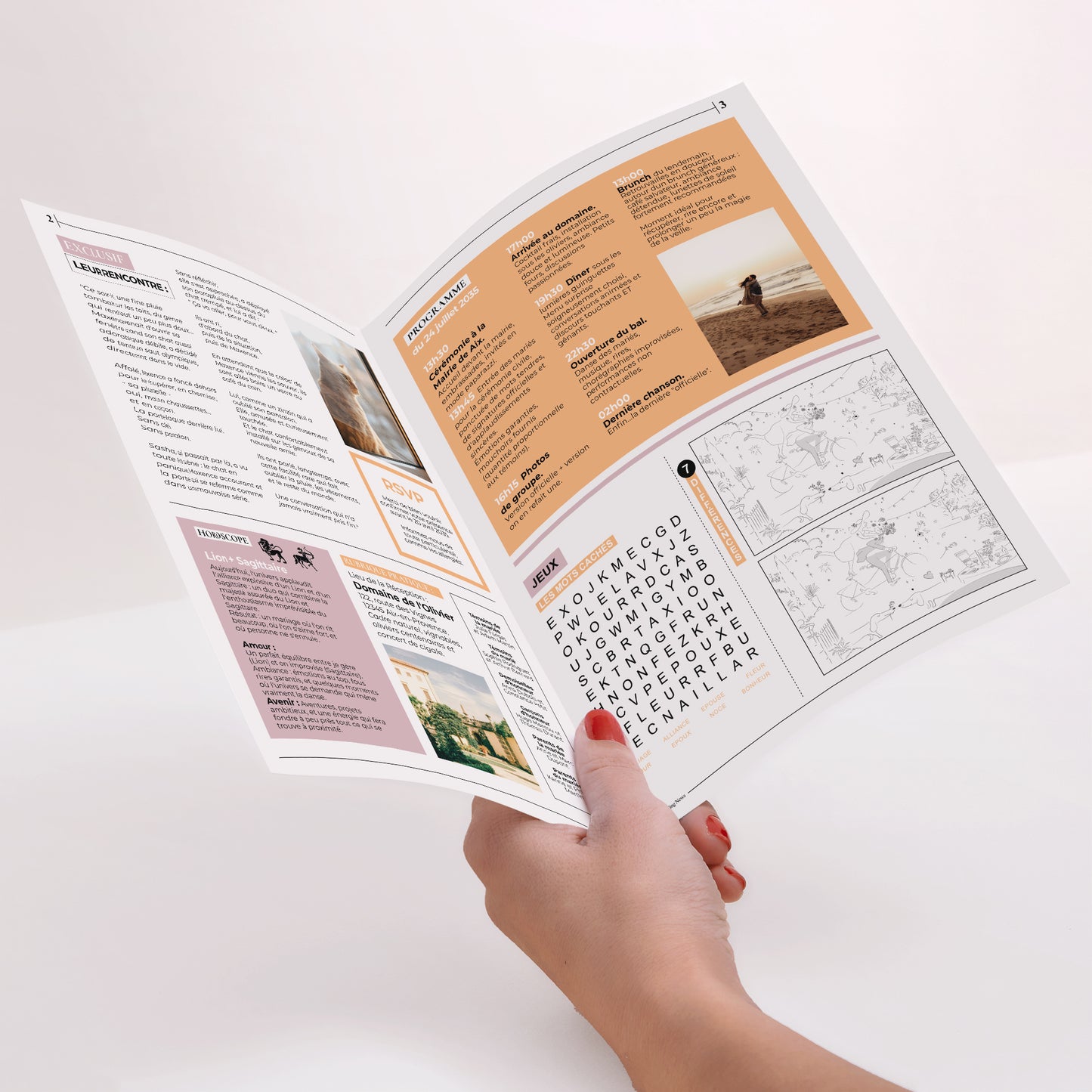 Faire-part Mariage Journal The Wedding News photo N° 2