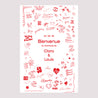 Panneau bienvenue Mariage Portrait 60 x 90 cm Les Mots Doux photo N° 2