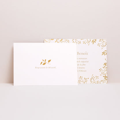 Invitations Mariage Paysage Aurora Botanica photo N° 2