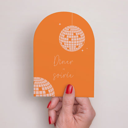 Invitations Mariage Petite arche Disco Ball photo N° 2