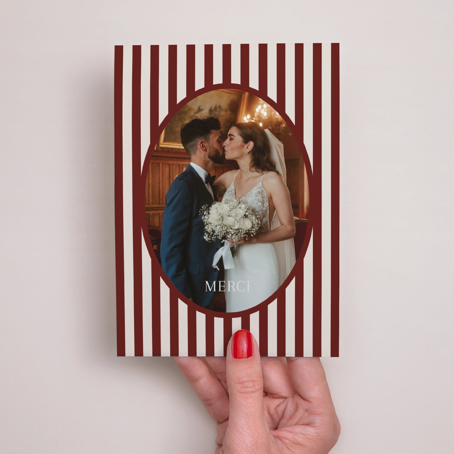 Remerciements Mariage Portrait Old Money photo N° 2