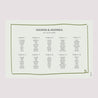 Plan de table Mariage Paysage 90 x 60 cm All Green photo N° 2