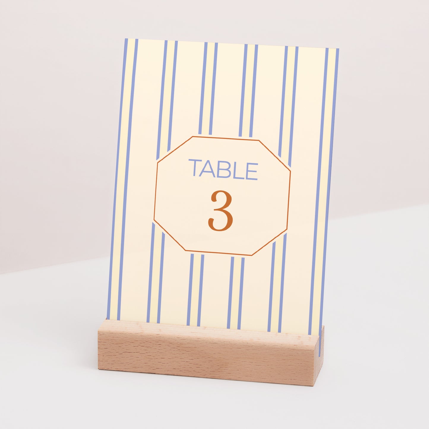 Marque table Mariage Rectangle Quiet Elegance photo N° 3