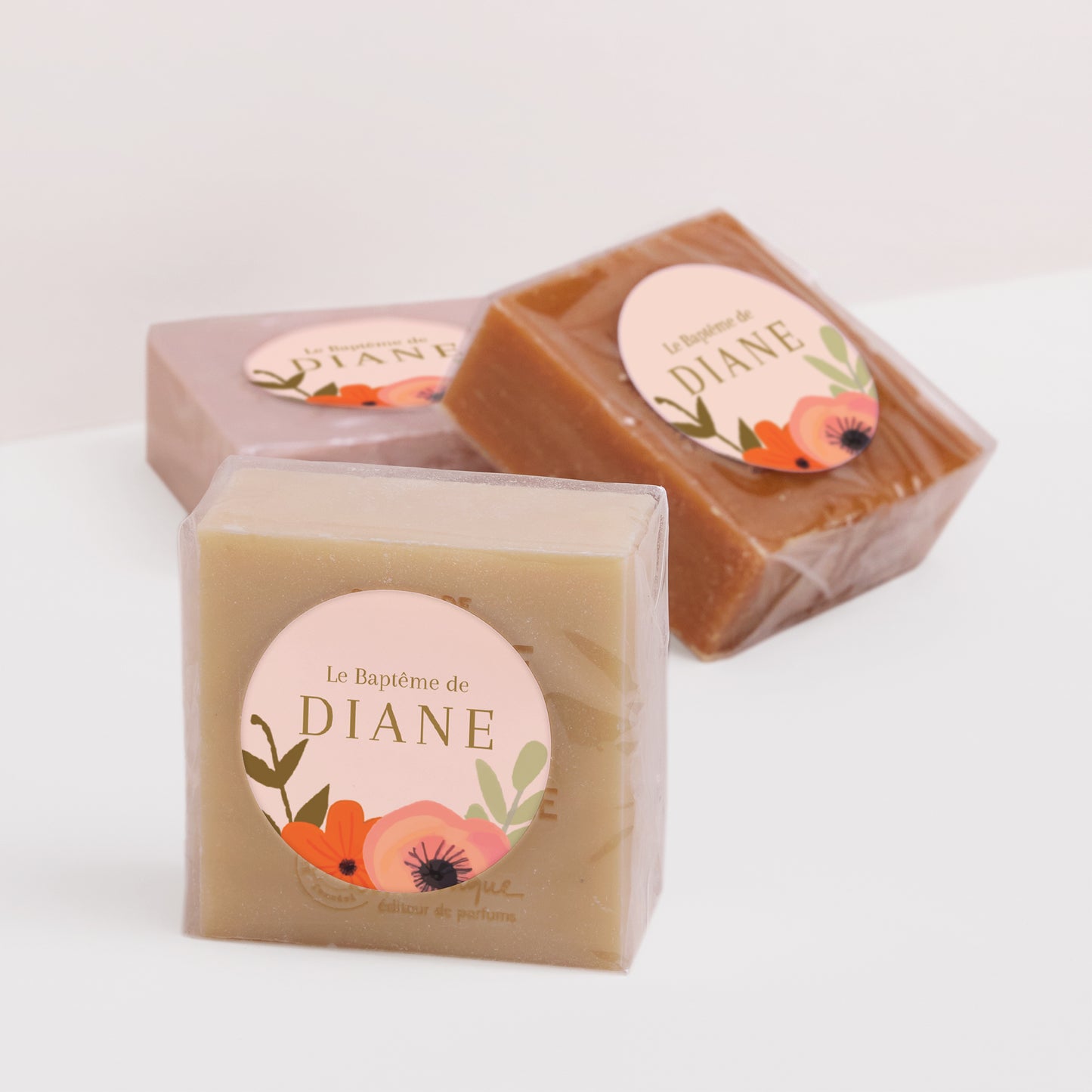 Sticker Baptême Rond Jardin de Grâce photo N° 2