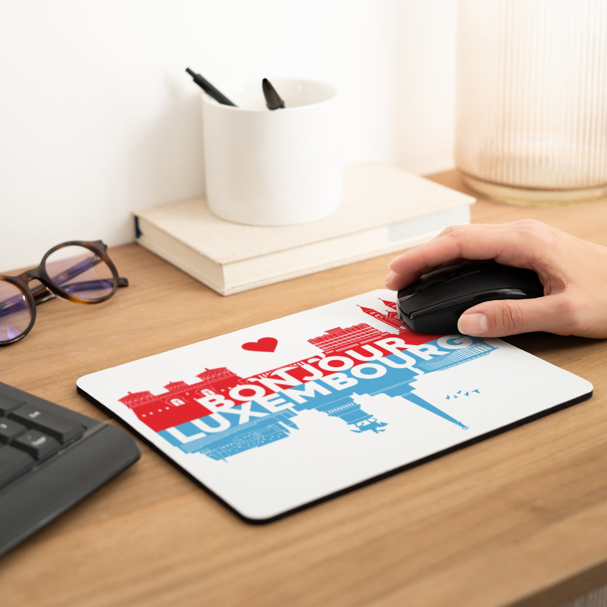 Tapis de souris Rectangle LUXEMBOURG photo N° 2