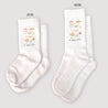 Chaussettes enfant Blanches Le petit monde de la forêt photo N° 1