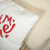 Coussin Beige naturel Cœur de Mamie photo N° 3