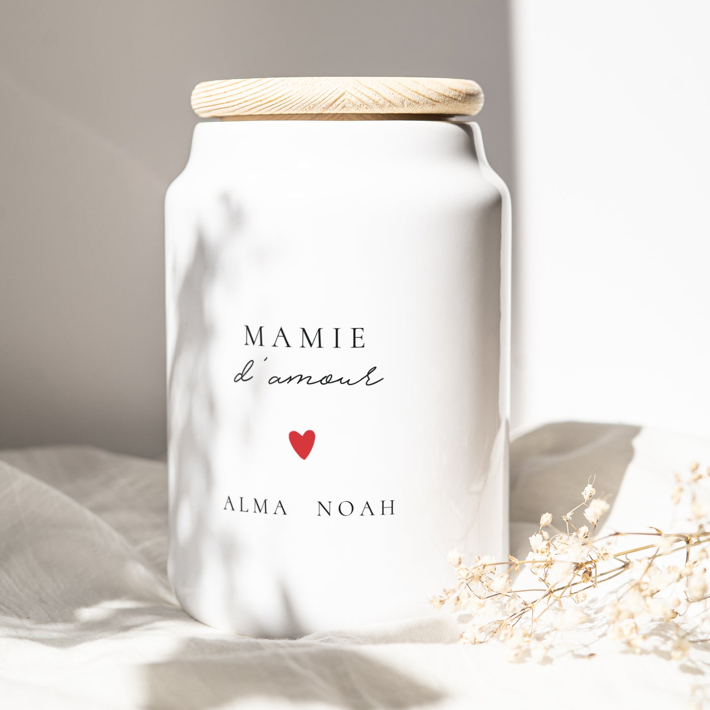 Pot en céramique 65 cl Love Mamie photo N° 1