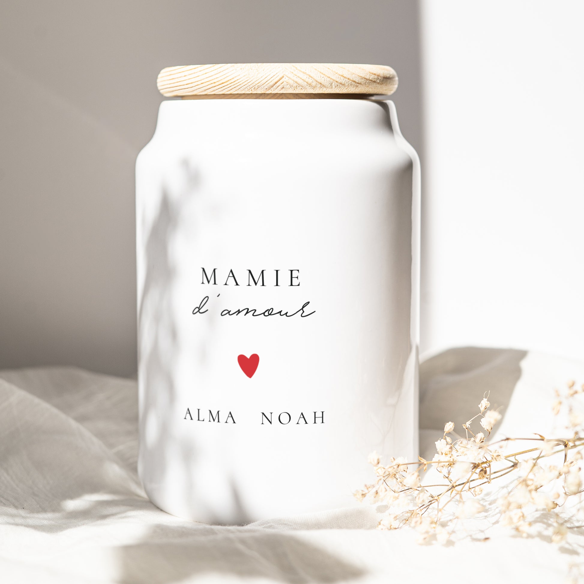 Pot en céramique 65 cl Love Mamie photo N° 1