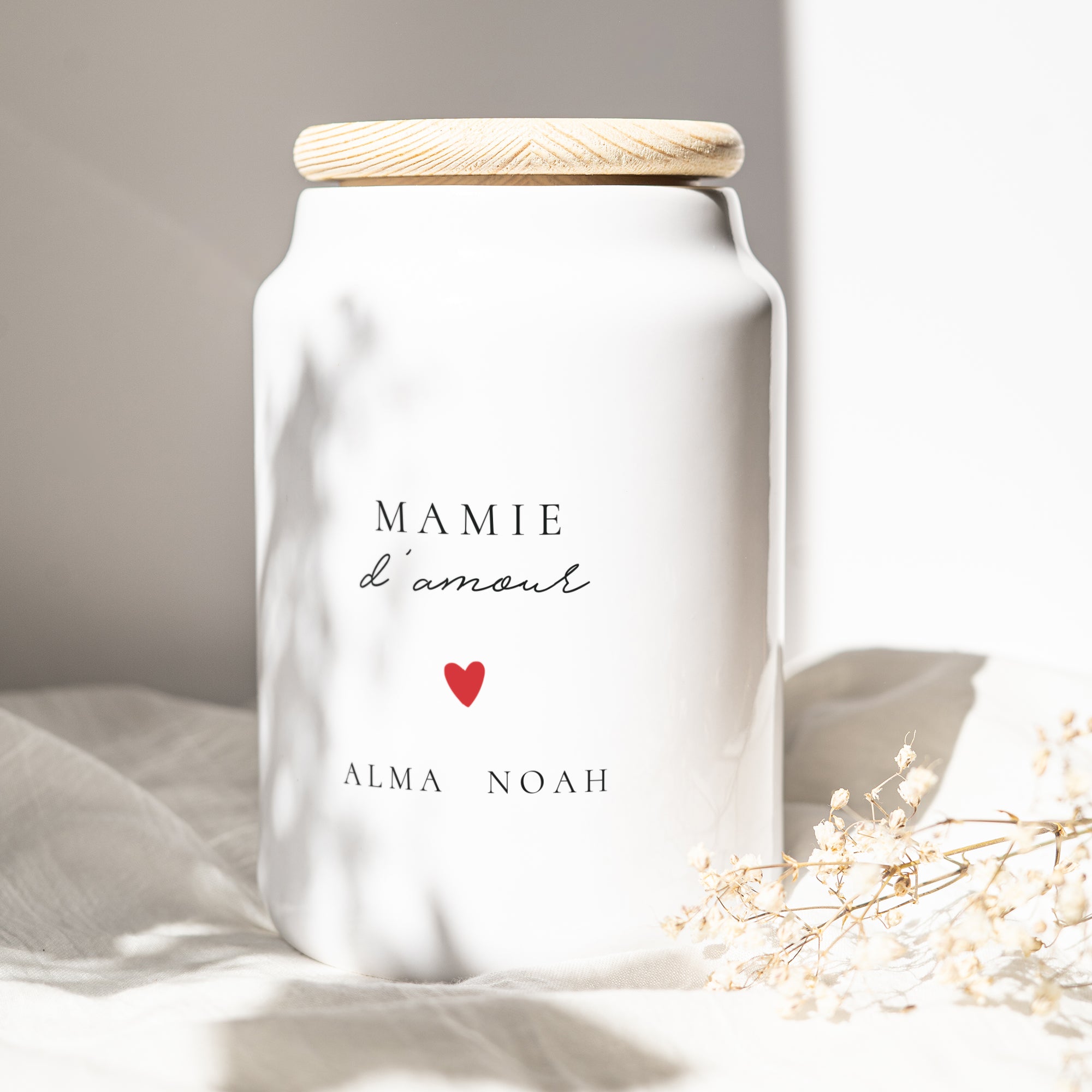 Pot en céramique 65 cl Love Mamie photo N° 1
