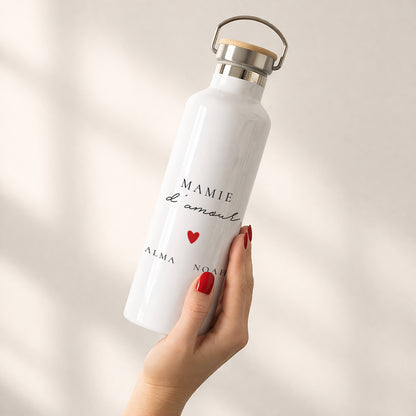 Gourde 75 cl Love Mamie photo N° 2