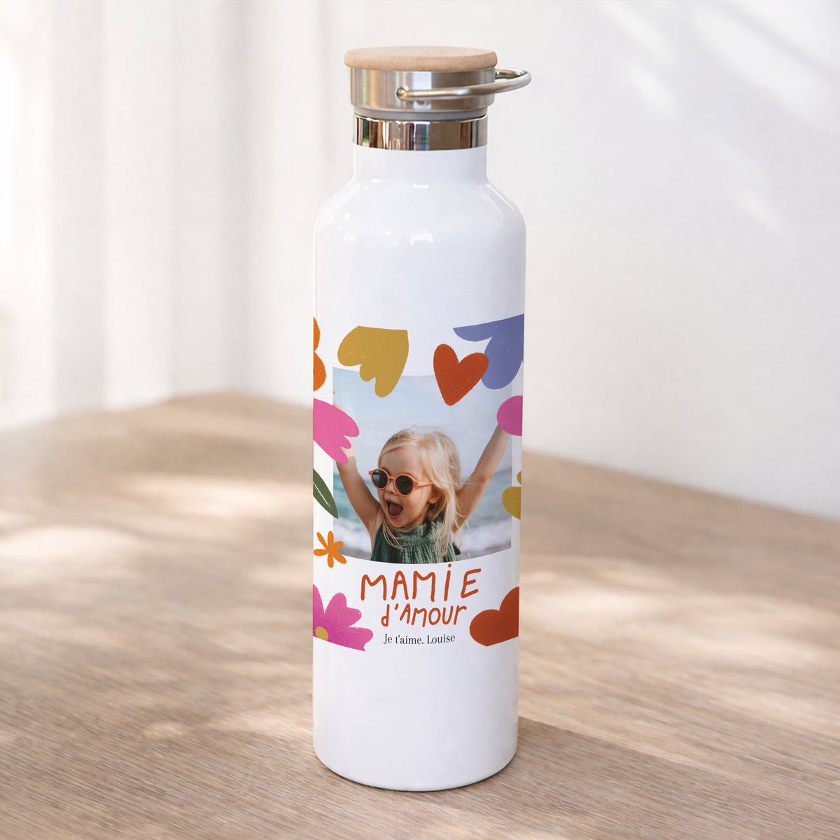 Gourde 75 cl Mamie en or photo N° 1