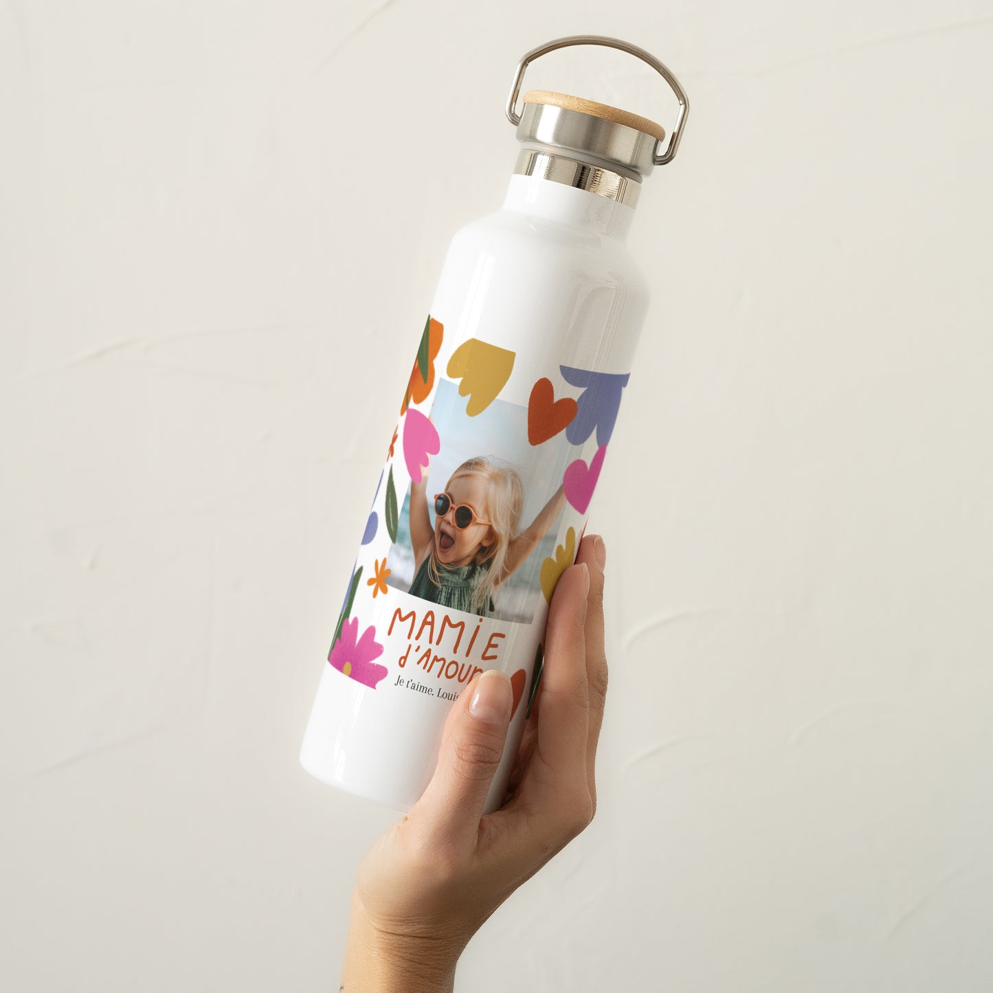 Gourde 75 cl Mamie en or photo N° 2