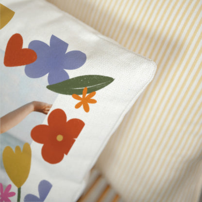 Coussin Beige naturel Mamie en or photo N° 3