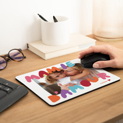 Tapis de souris Rectangle Ma Mamie d'amour photo N° 2