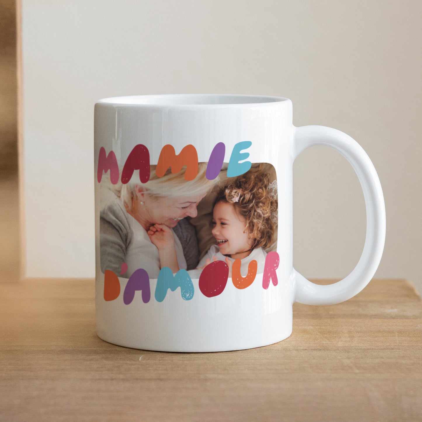 Mug Blanc Ma Mamie d'amour photo N° 1