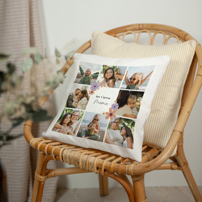 Coussin Beige naturel Grand-mère pour la vie photo N° 2