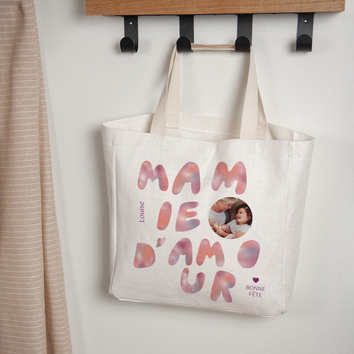 Tote bag Anse en toile Mamie sunrise photo N° 1
