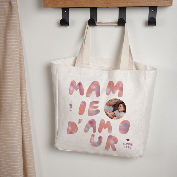 Tote bag Anse en toile Mamie sunrise photo