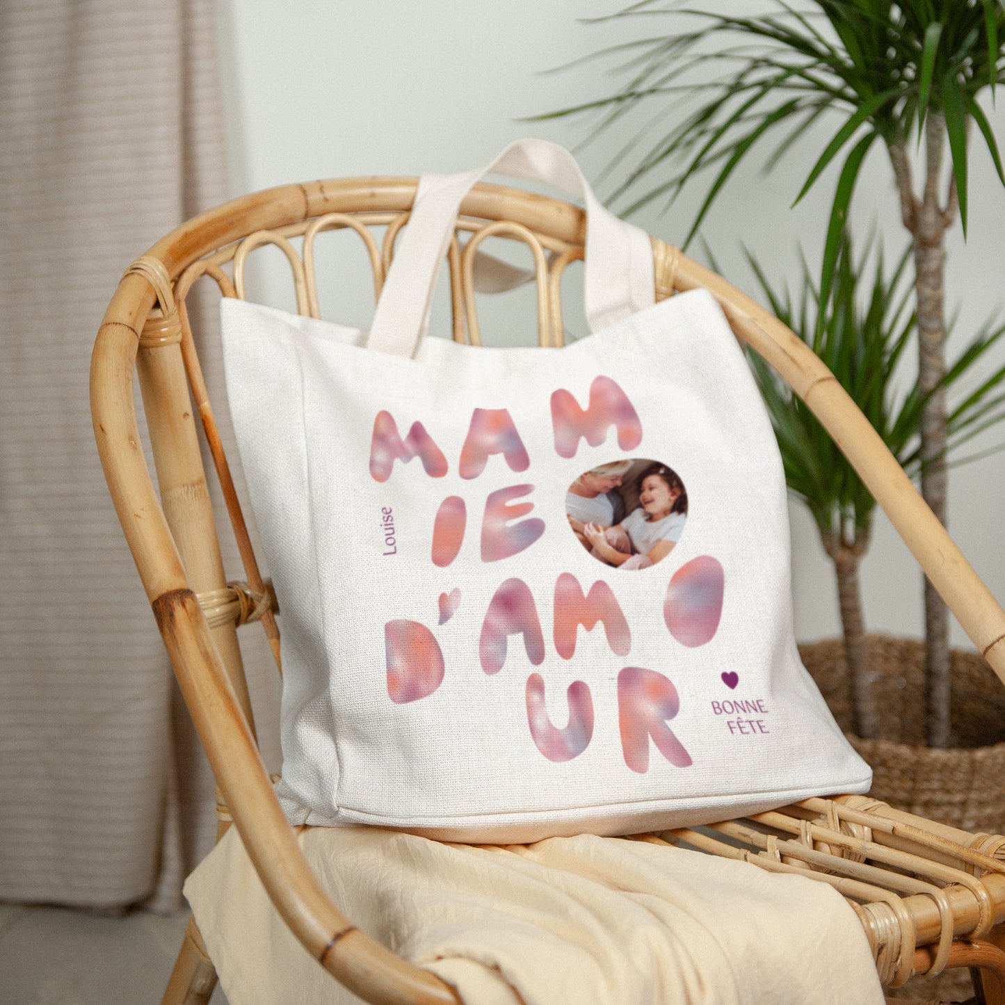 Tote bag Anse en toile Mamie sunrise photo N° 2