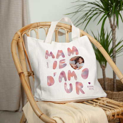 Tote bag Anse en toile Mamie sunrise photo N° 2