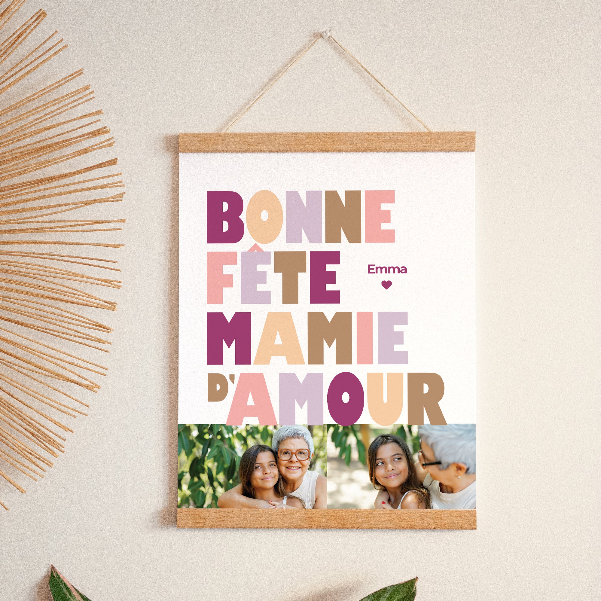 Affiche Portrait 30 x 40 cm Loving Mamie photo N° 1