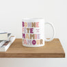 Mug Blanc Loving Mamie photo N° 4