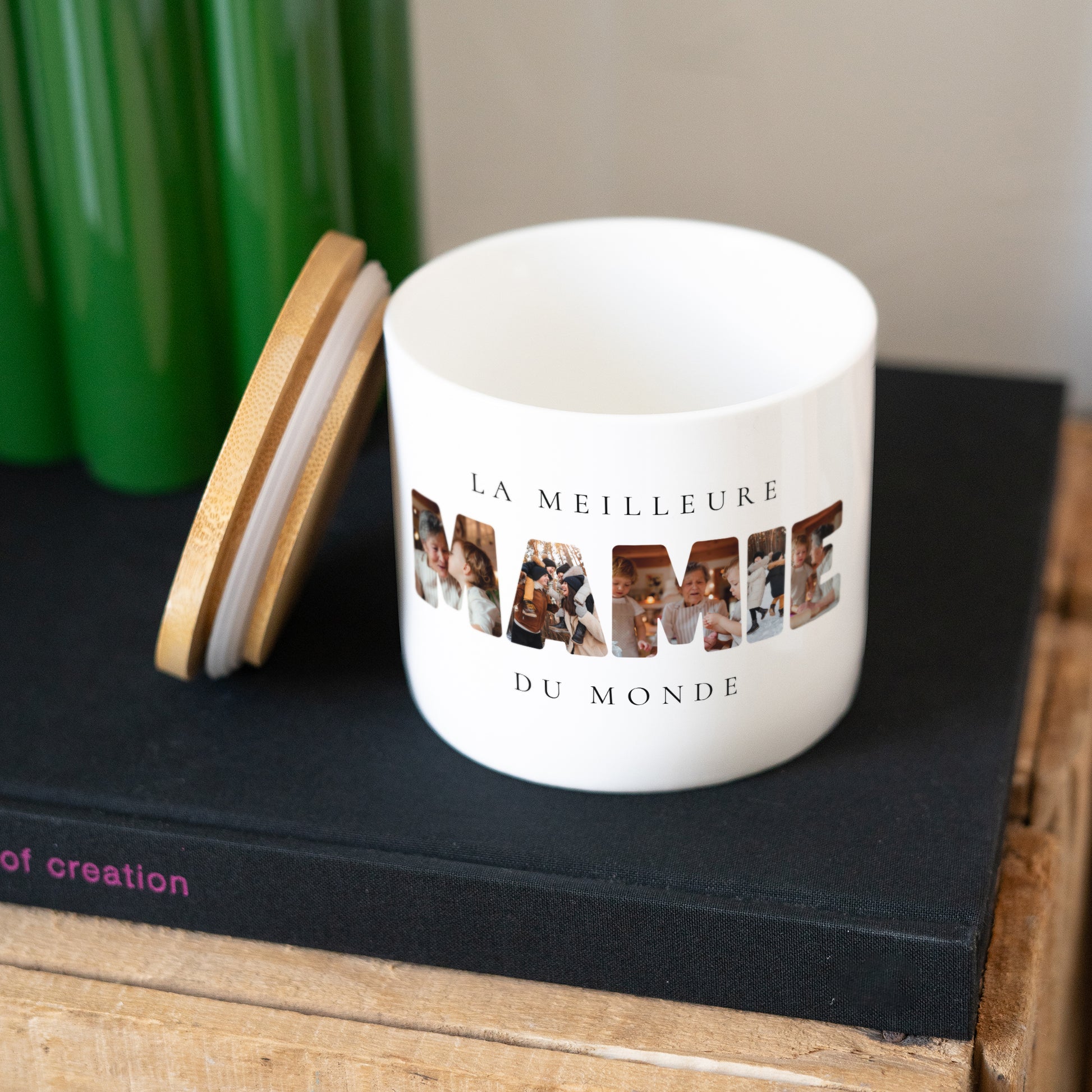 Pot en céramique 48 cl Mamie au Top photo N° 3