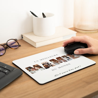 Tapis de souris Rectangle Mamie au Top photo N° 2