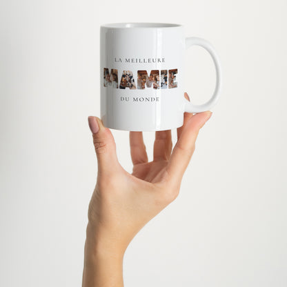 Mug Blanc Mamie au Top photo N° 2