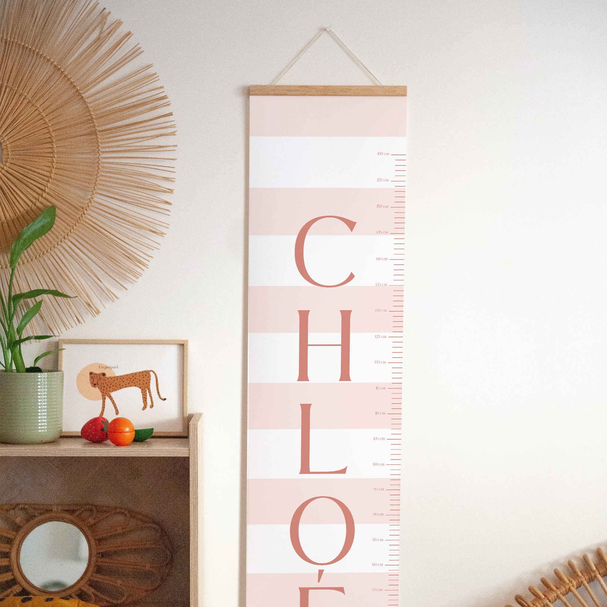 Toise Naissance Papier La vie en rose photo N° 3