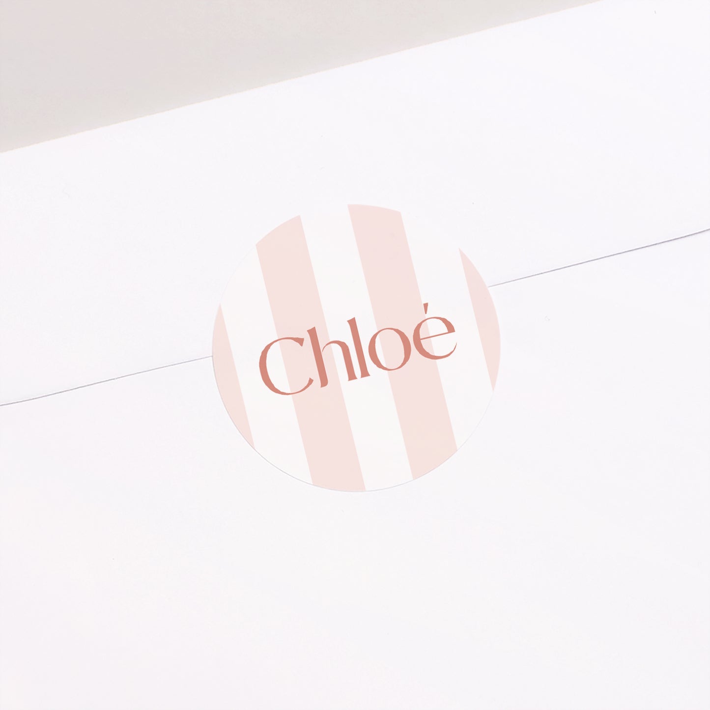 Sticker Naissance Rond La vie en rose photo N° 1