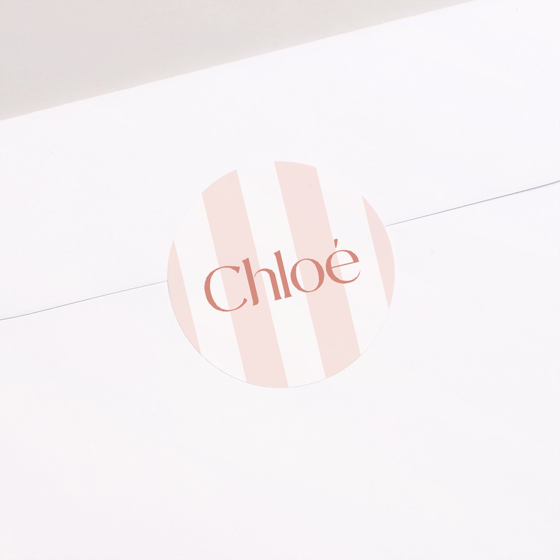 Sticker Naissance Rond La vie en rose photo N° 1