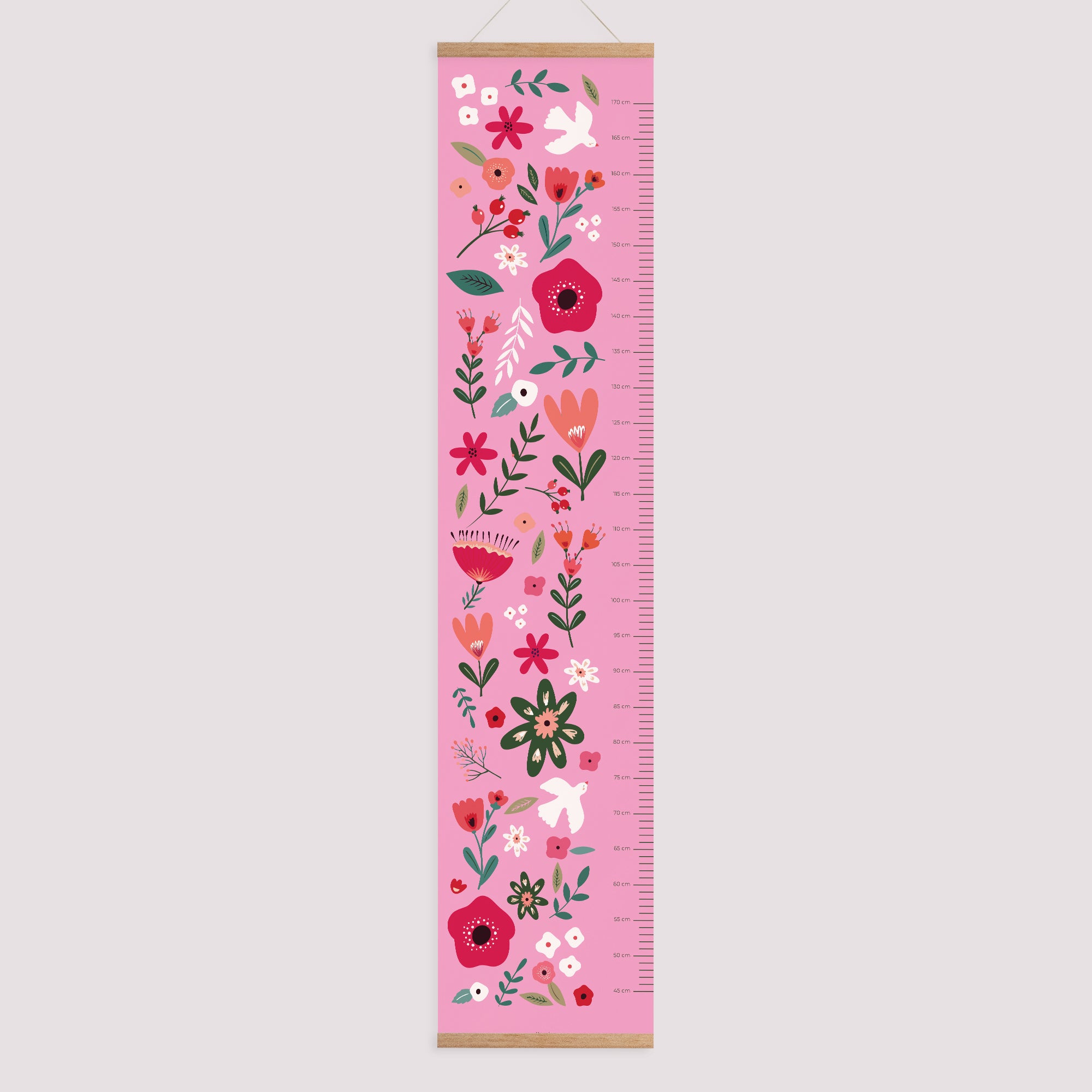 Toise Naissance Papier Blooming Love photo N° 1