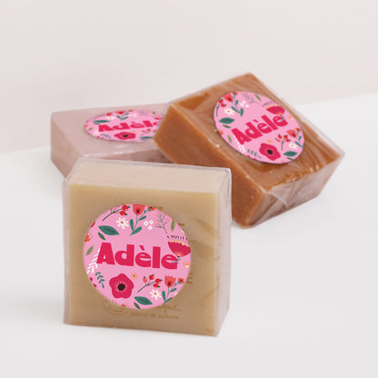 Sticker Naissance Rond Blooming Love photo N° 2
