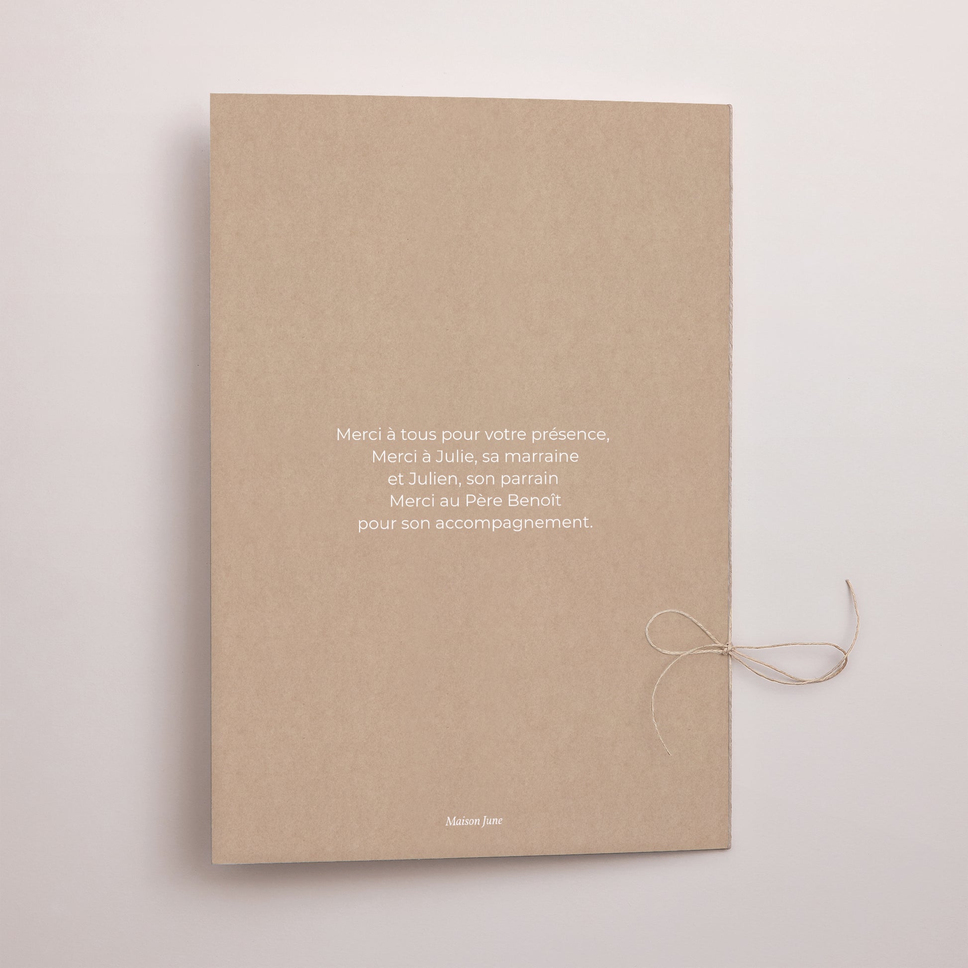 Livret de messe Communion Double volet La Mélodie du Cœur photo N° 3