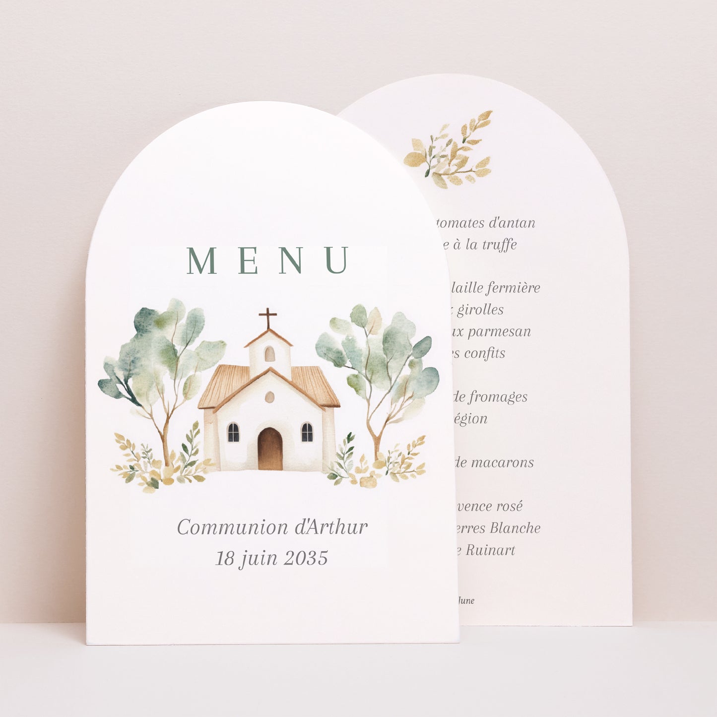 Menu Communion Arche La Maison de Lumière photo N° 1