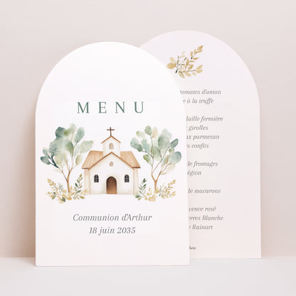 Menu Communion Arche La Maison de Lumière photo N° 1