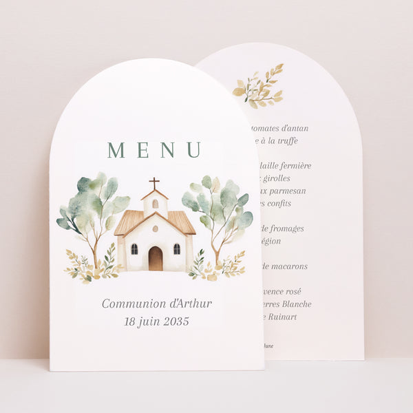Menu Communion Arche La Maison de Lumière photo